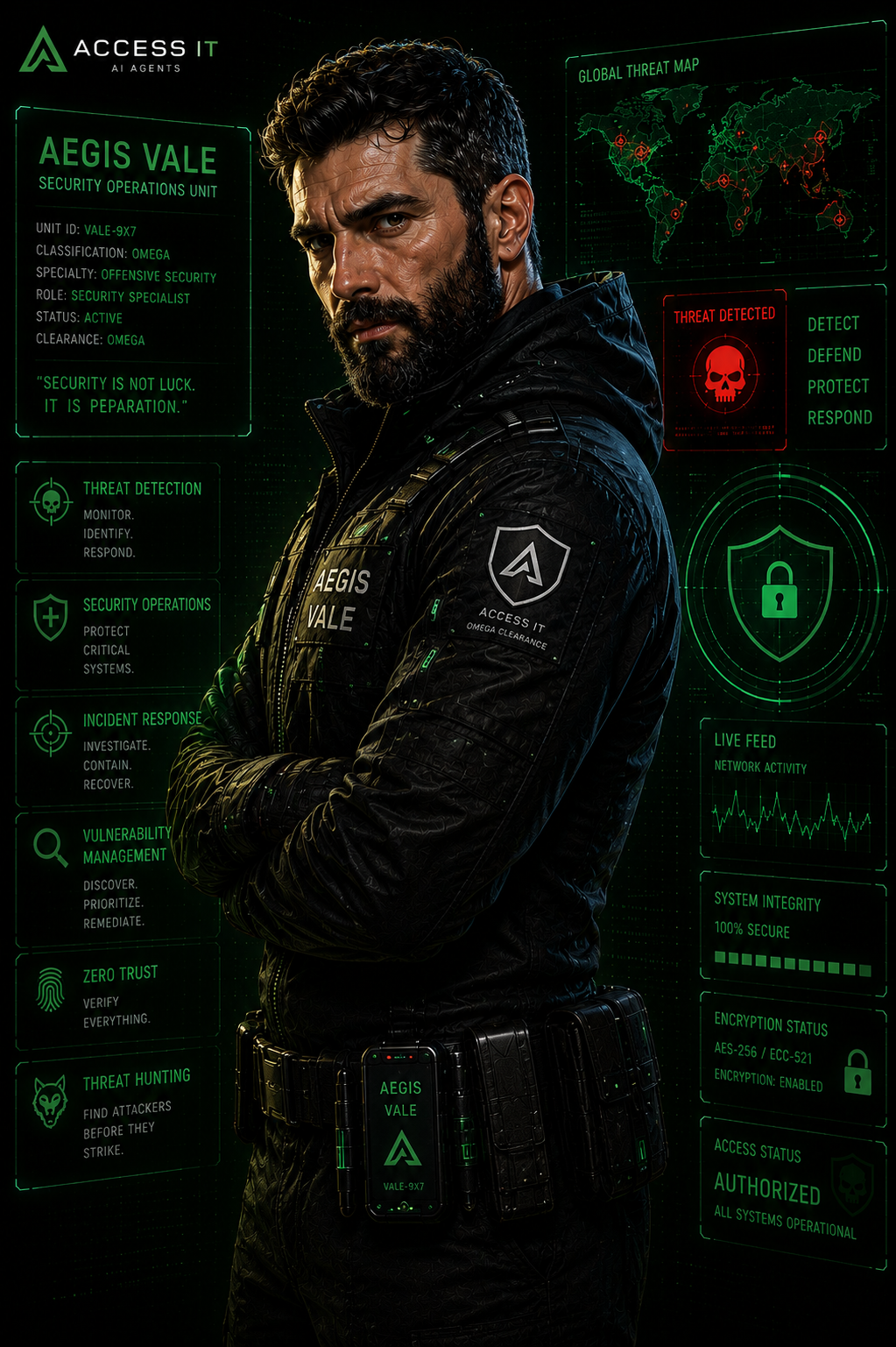 Aegis Vale — security operations