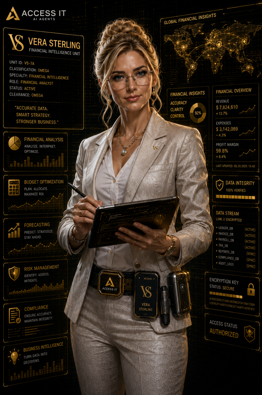 Vera Sterling — financial intelligence
